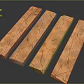 Long Strip Wooden Texture Equipment With Natural Grain Pattern And Smooth Finish