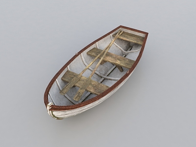 Boat Wooden Boat Rowing Paddle Boat Paddle Kayak Boat model