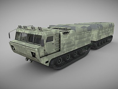 Desert Armed Truck 3d model