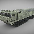 Desert Armed Truck 3d model