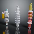 Modern shock absorber buffer spring tool 3d model