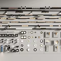 Various Styles of Downlights and Spotlights Including Track Lighting Designs