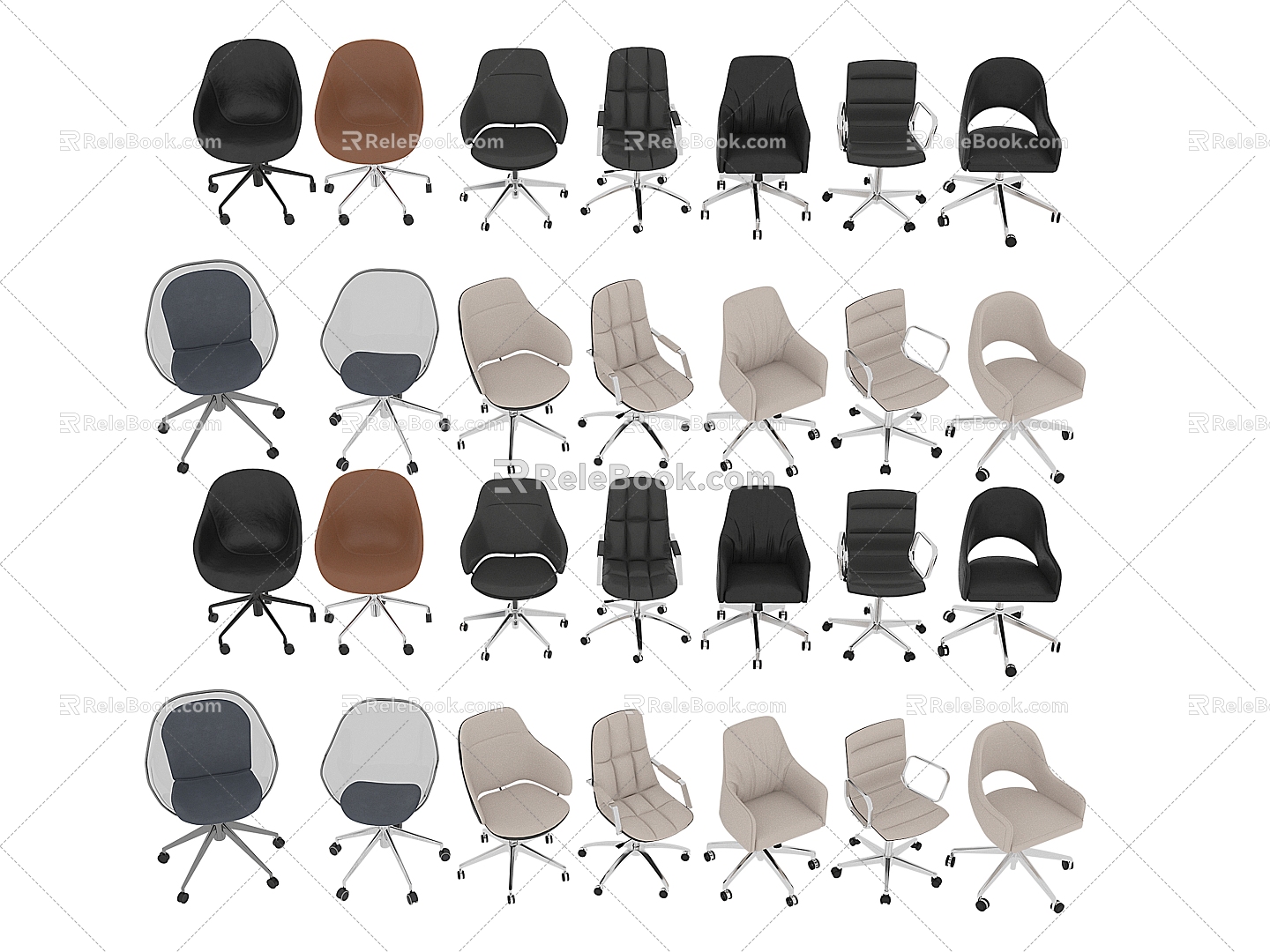 Modern Furniture Chair 3d model