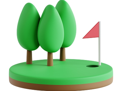 Forest Golf Course model