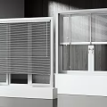 Modern Window Blinds For Home Interior With Various Design Styles And Windows 3d model