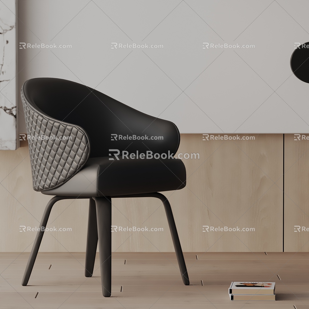 Modern Dining Chair 3d model