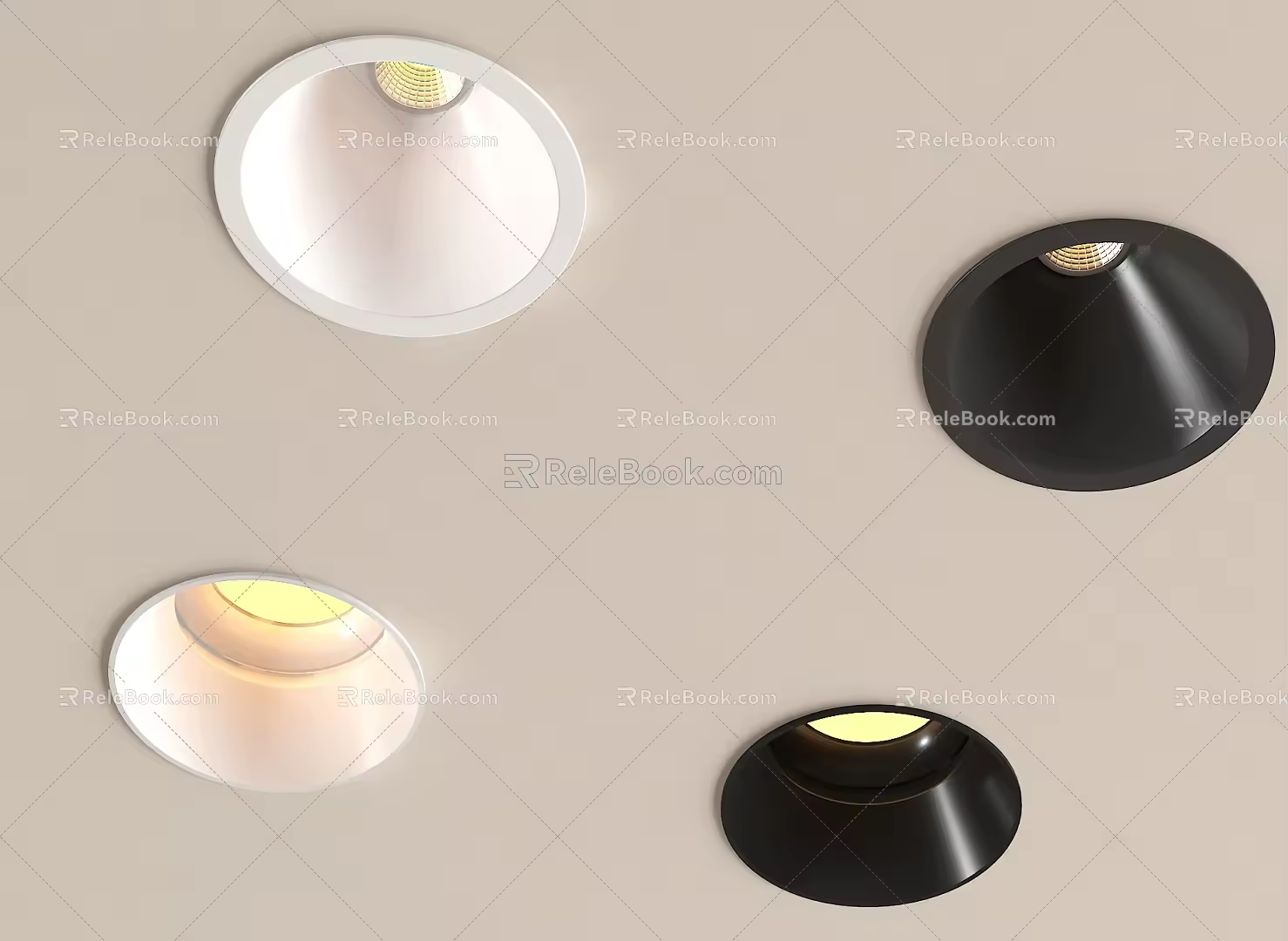 Downlight Spotlight 3d model