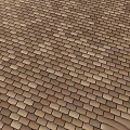 Various Roof Tiles Sample Collection Featuring Different Colors Textures And Styles 3d model