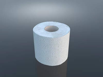 Toilet paper roll paper toilet paper 3d model Toilet paper roll paper toilet paper 3d model