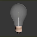 Modern LED Light Bulb With Clear Glass Design For Home Lighting