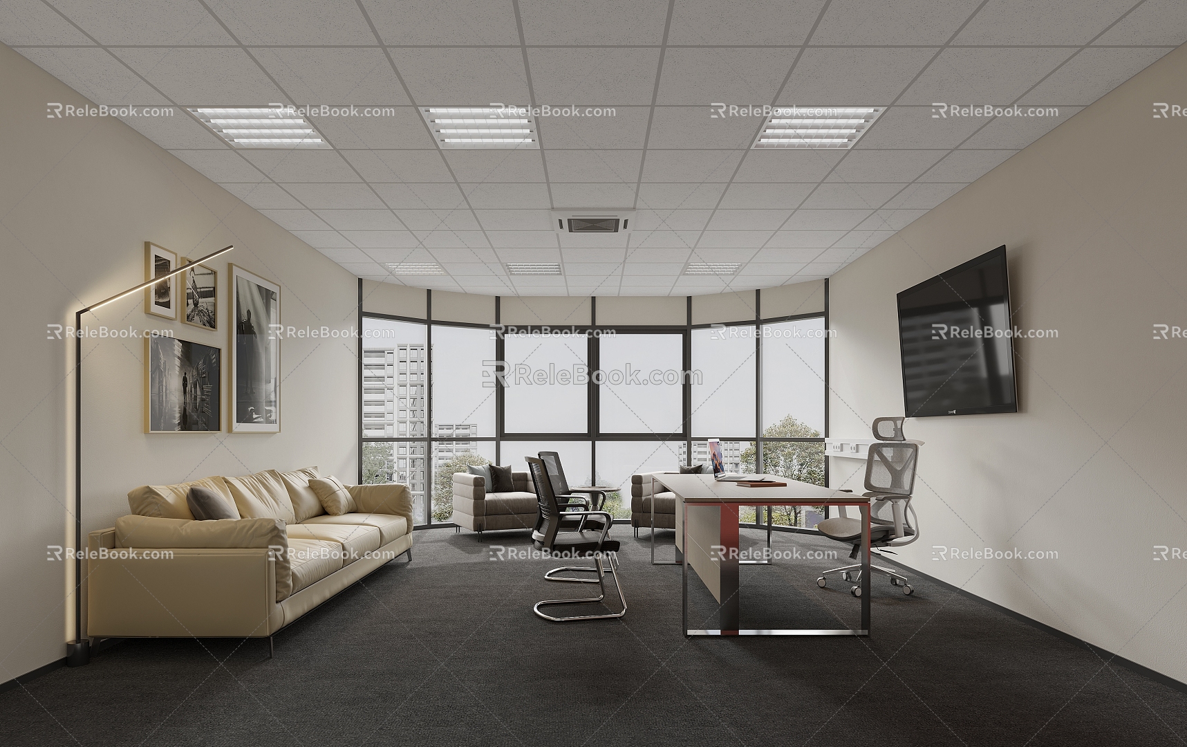 General Manager's Office Modern Office 3d model