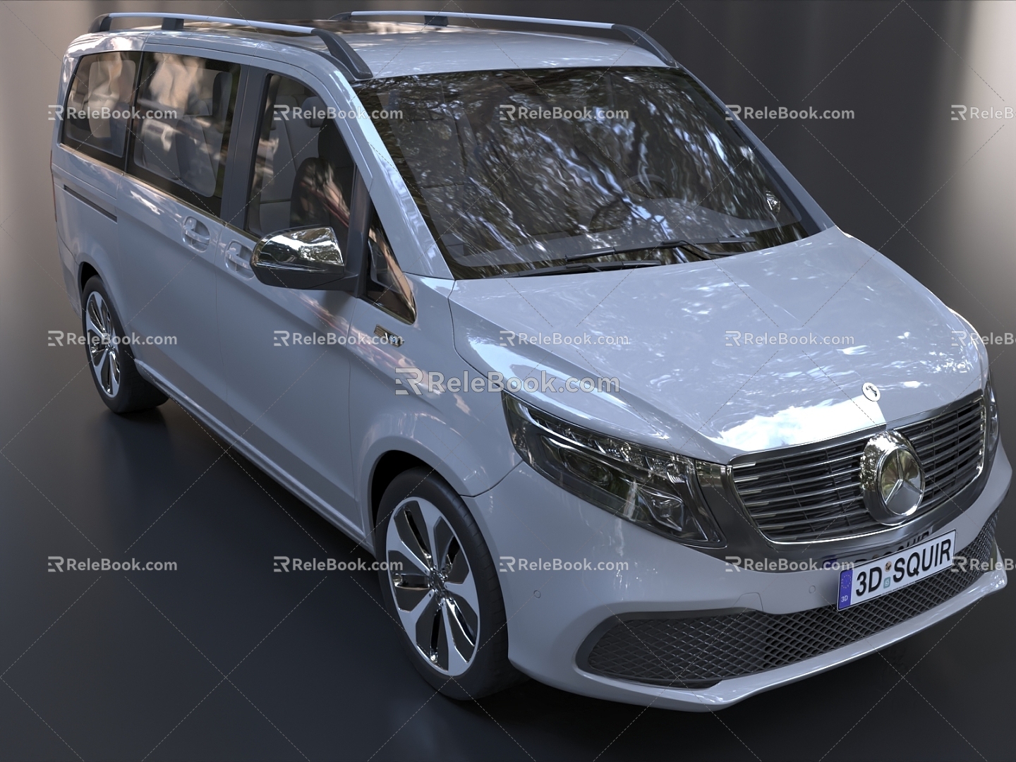 Mercedes-Benz EQV Mercedes-Benz MPV Mercedes-Benz Business Car Business Car 3d model