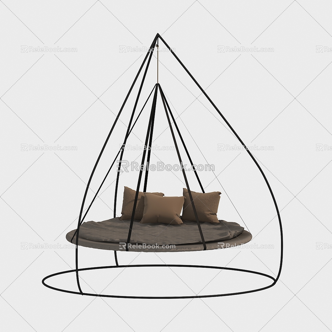 Hanging Chair Chair Seat Hammock 3d model