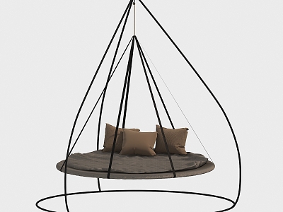 Hanging Chair Seat Hammock 3d model