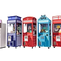 Modern doll machine doll machine combination 3d model