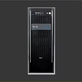 High Performance Server Tower Enclosure With Front Panel Ports And Indicator Lights
