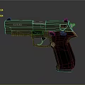 GSG Pistol In Cream And Black Color With Modern Design And Sleek Profile