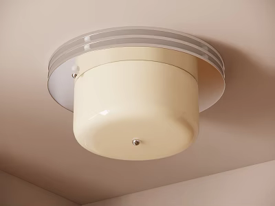 Antique ceiling lamp 3d model