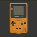 Sorry, the picture mainly shows a GameBoy Color console with no animal elements, so it's impossible to generate an English title with animals as the main subject based on the picture information.