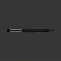 Black Tactical Assault Rifle With Rail System Magazine And Grip Design