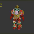 Robot Assistant Small Robot Butler Robot Butler Figure Game Figure 3d model