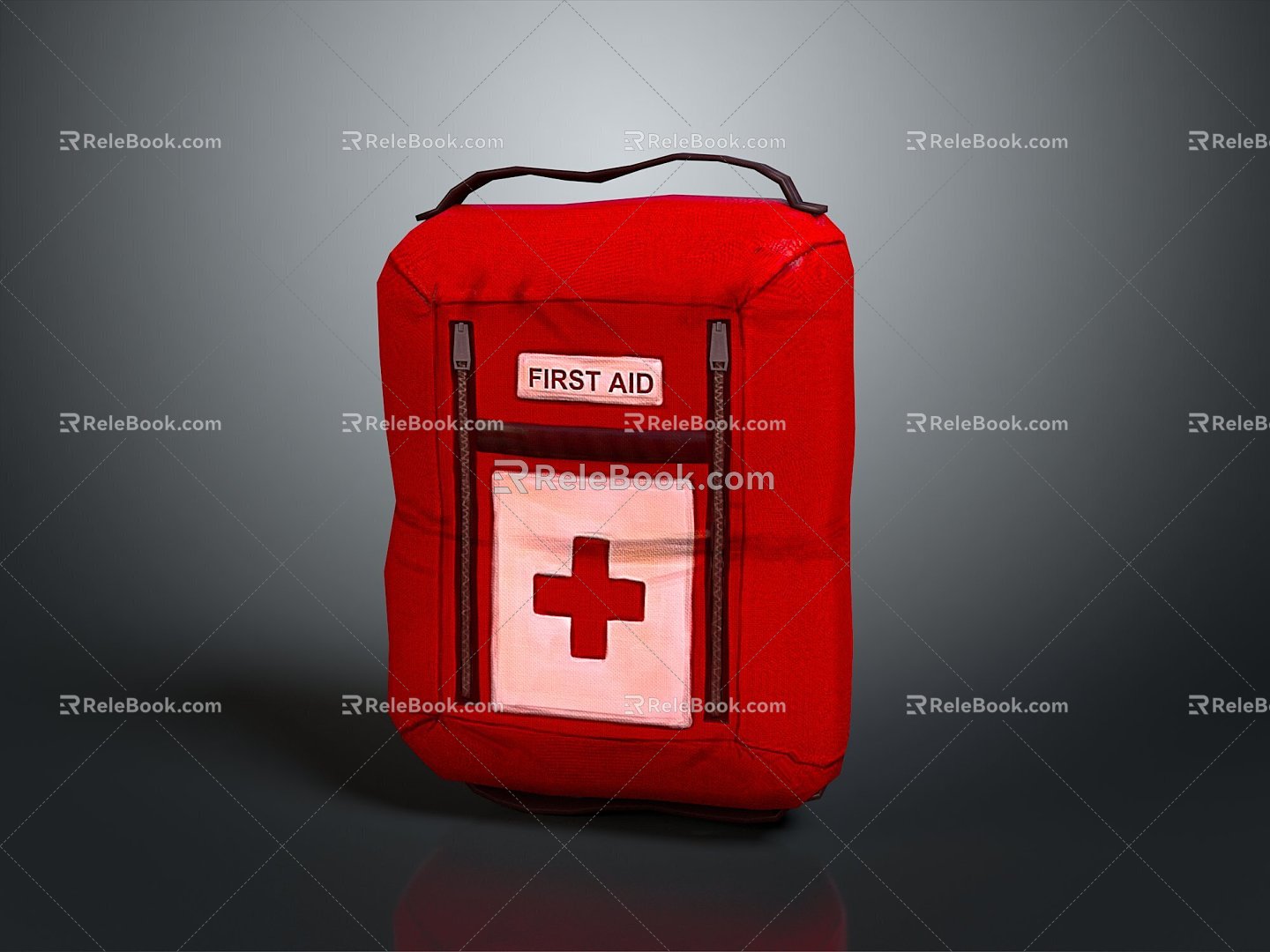 Medical Bag Medical Bag First Aid Bag Red Cross Bag Satchel Bag Collar Bag Leather Bag Cloth Bag 3d model