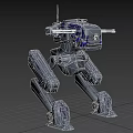 Reloading Mecha 3d model