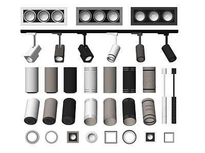 Modern Downlight Spotlight model