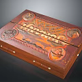 Wooden Box Storage Box Item Box Collection Box Jewel Box Small Box Container Realistic 3d model