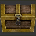 Cartoon Chest Treasure Chest Treasure Chest Jewelry Chest Cashbox Wooden Chest Game Chest Treasure Chest Pirate Chest 3d model