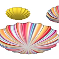 Modern ceiling lamp color ceiling lamp 3d model