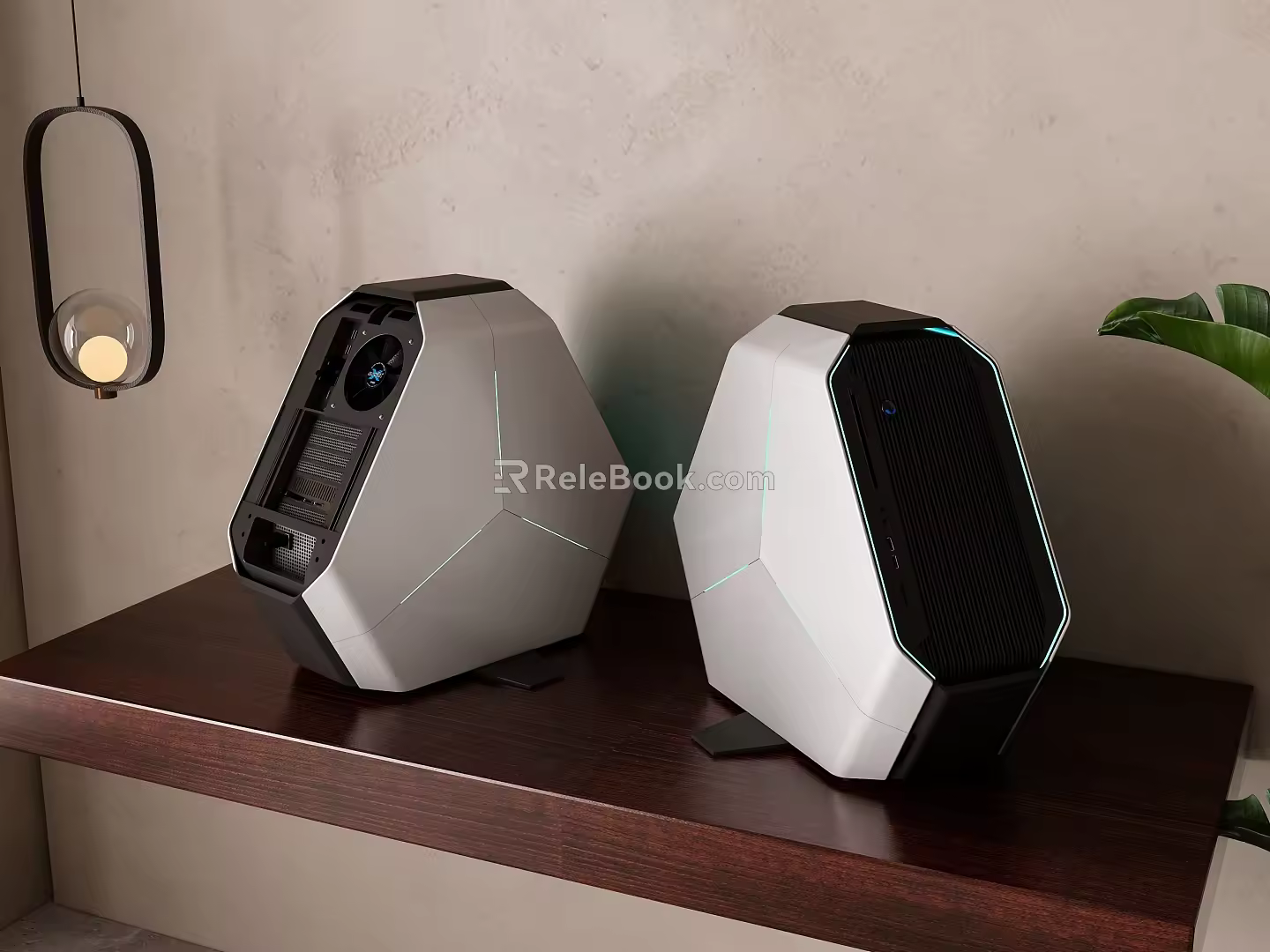 Modern computer mainframe 3d model