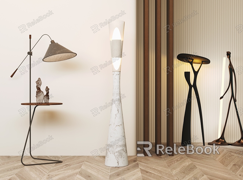 Floor lamp combination model