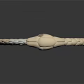 Snake Design Silver Metal Bracelet With Scaled Texture Fashion Accessory