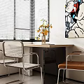 Modern Apartment Living Room With Beige Sofa Area Rug Decorative Artworks And Floor Lamp