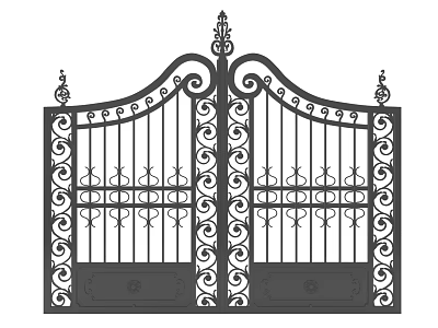 Gate 3d model