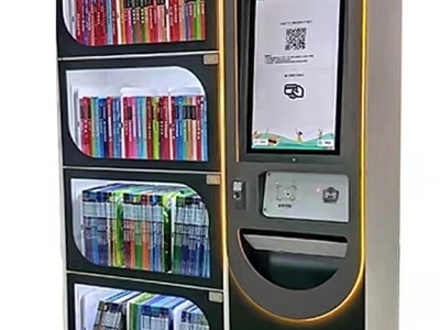 Self-service bookcase machine self-service vending machine model