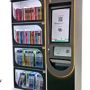 Self-service bookcase machine self-service vending machine 3d model