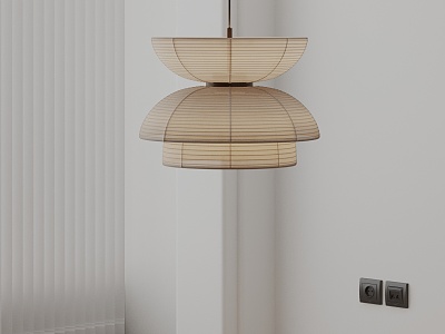 Modern chandelier 3d model