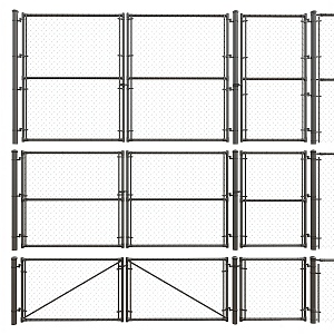 Fence net protection net fence partition net 3d model