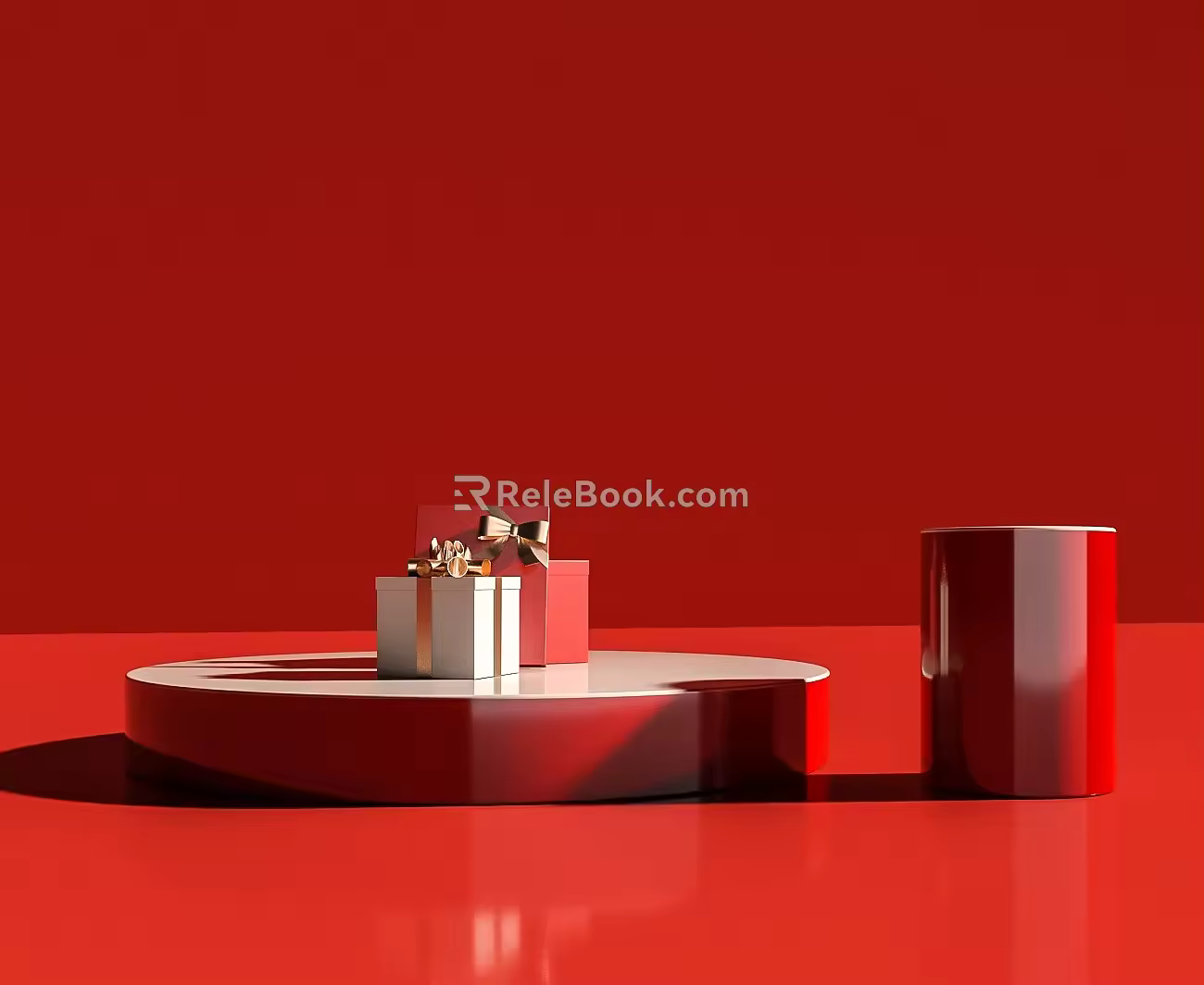 E-commerce scene 3d model