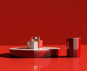 E-commerce scene 3d model
