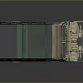 Military Off Road Vehicle With Camouflage Paint And Sturdy Body Design