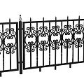 wrought iron fence 3d model