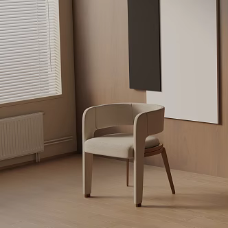 Modern Dining Chair 3d model