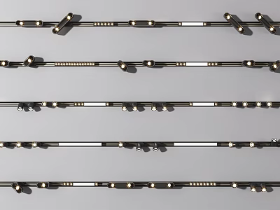 High Quality Modern LED Downlights and Spotlights for Home Ceiling Lighting 3d model
