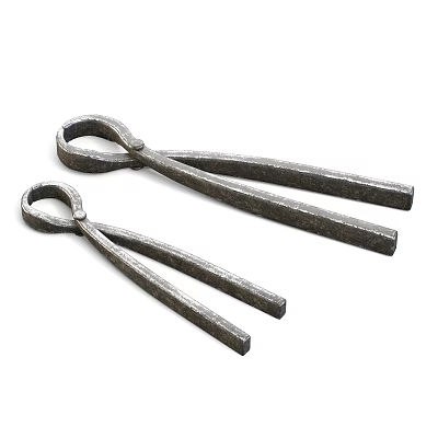 Hardware Tools Set Of Two Metal Pliers In Different Sizes For DIY And Repair Work 3d model