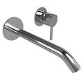 Modern Design Faucets With Chrome And Matte Black Finishes And Sleek Curved Spouts