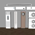 Different Types of Air Conditioners and Fans Wall Mounted Standing and Cabinet Designs for Home
