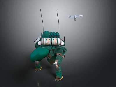 Mech tank mech insect mech spider crab machine crab mechanical crab mech crab model